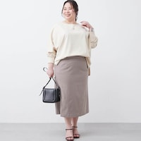 モデル身長158cm／3L・総丈75cm