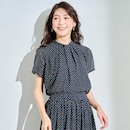 ダークネイビー系幾何学柄