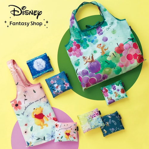 【定期お届け】【初回のみ10％OFF】 折りたためる2WAYエコバッグ「ディズニーシリーズ」 ：6回シリーズ