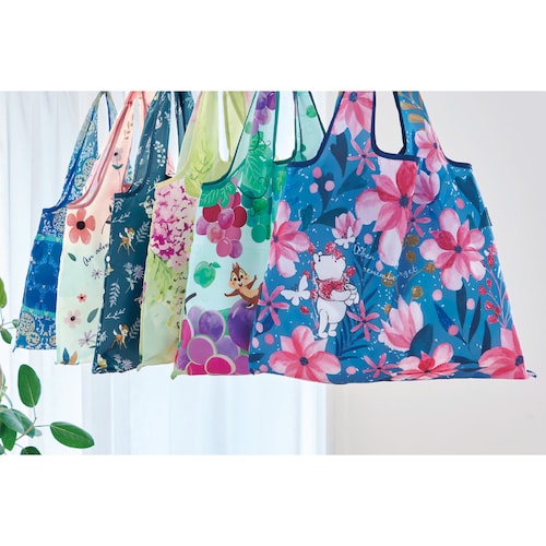 【定期お届け】【初回のみ10％OFF】 折りたためる2WAYエコバッグ「ディズニーシリーズ」 ：6回シリーズ