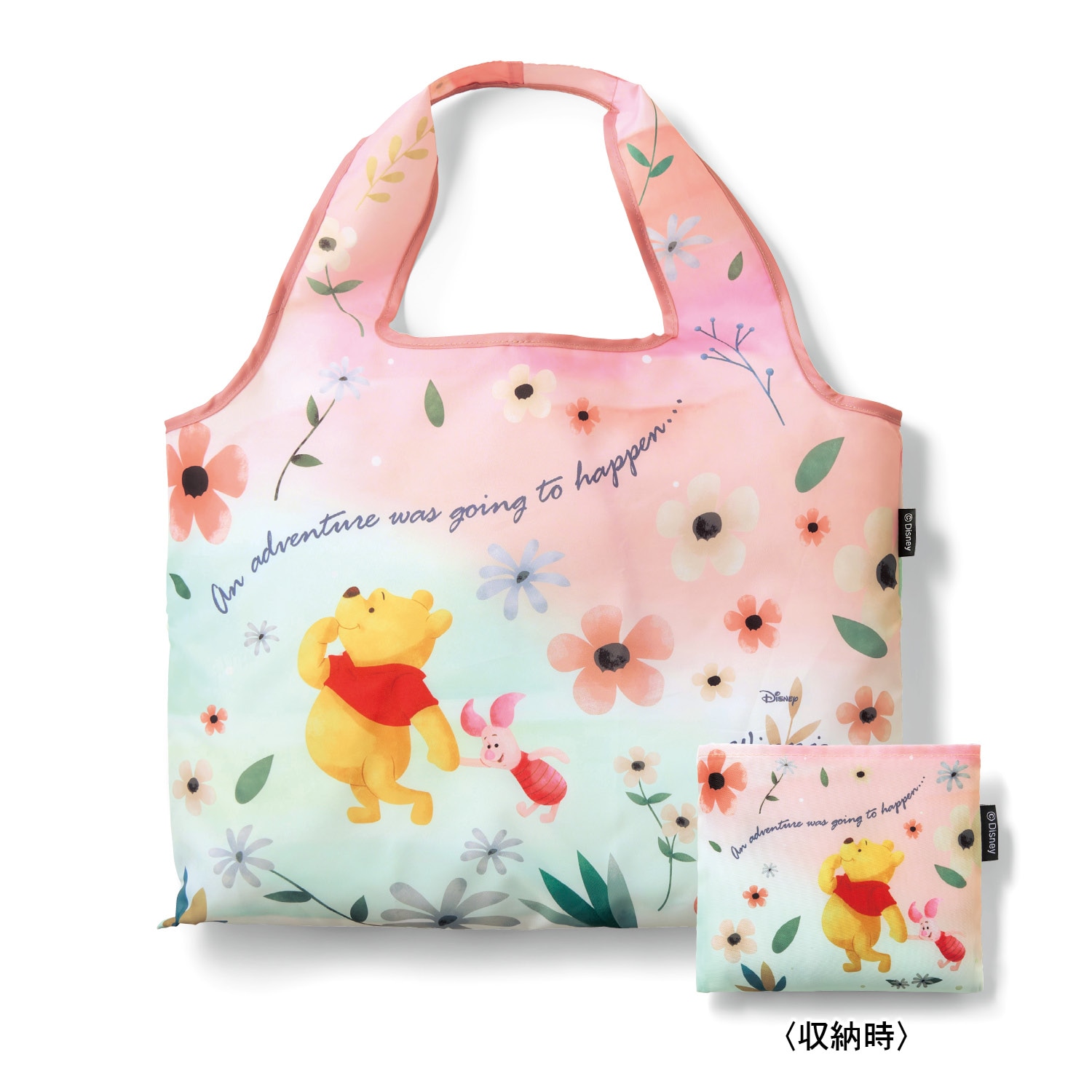 定期お届け】 折りたためる2WAYエコバッグ「ディズニーシリーズ