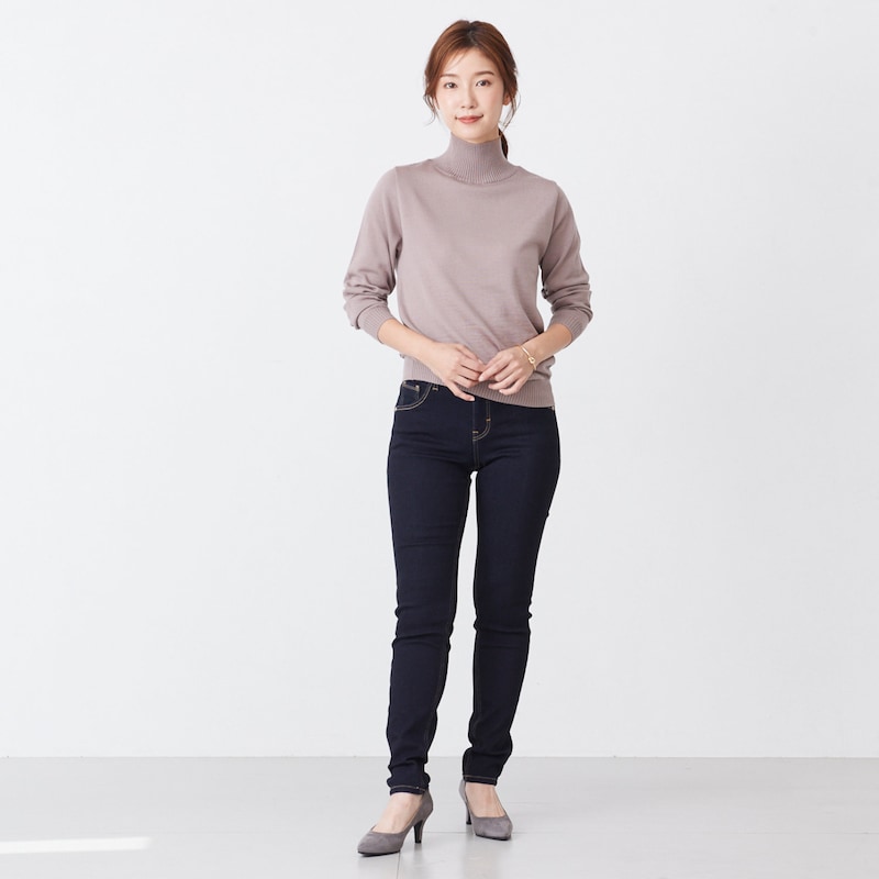 モデルの身長は、160cm、着用Mサイズ