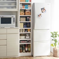 キッチンでパントリー使いで。/ホワイト