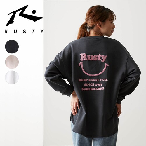 バックスマイル長袖Tシャツ
