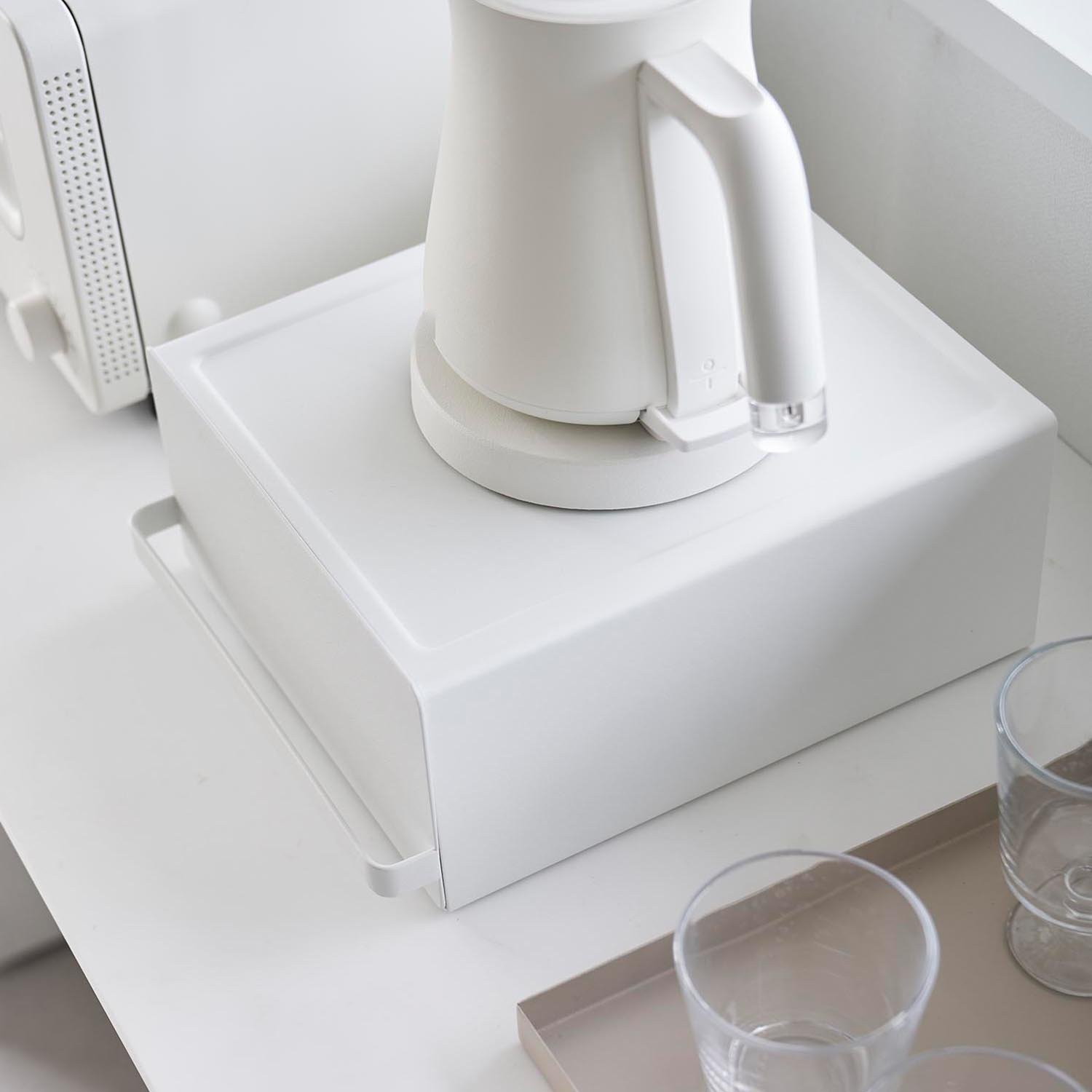 引出し付きキッチン家電下収納ラック(タワー/tower) 引出し付きキッチン家電下収納ラック(タワー/tower)