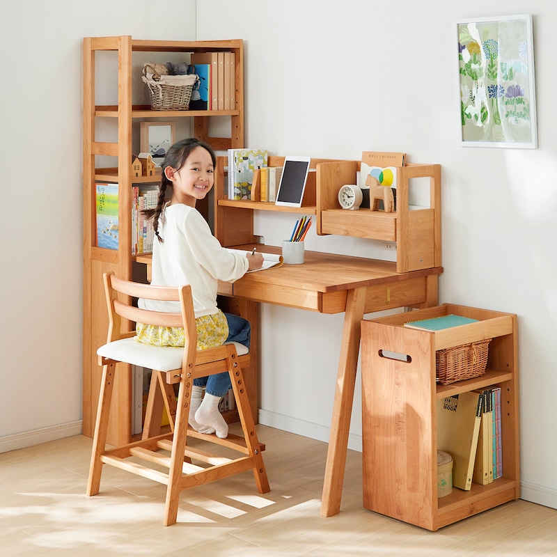 コーディネート例／学習デスク・ワゴンは別売りです。