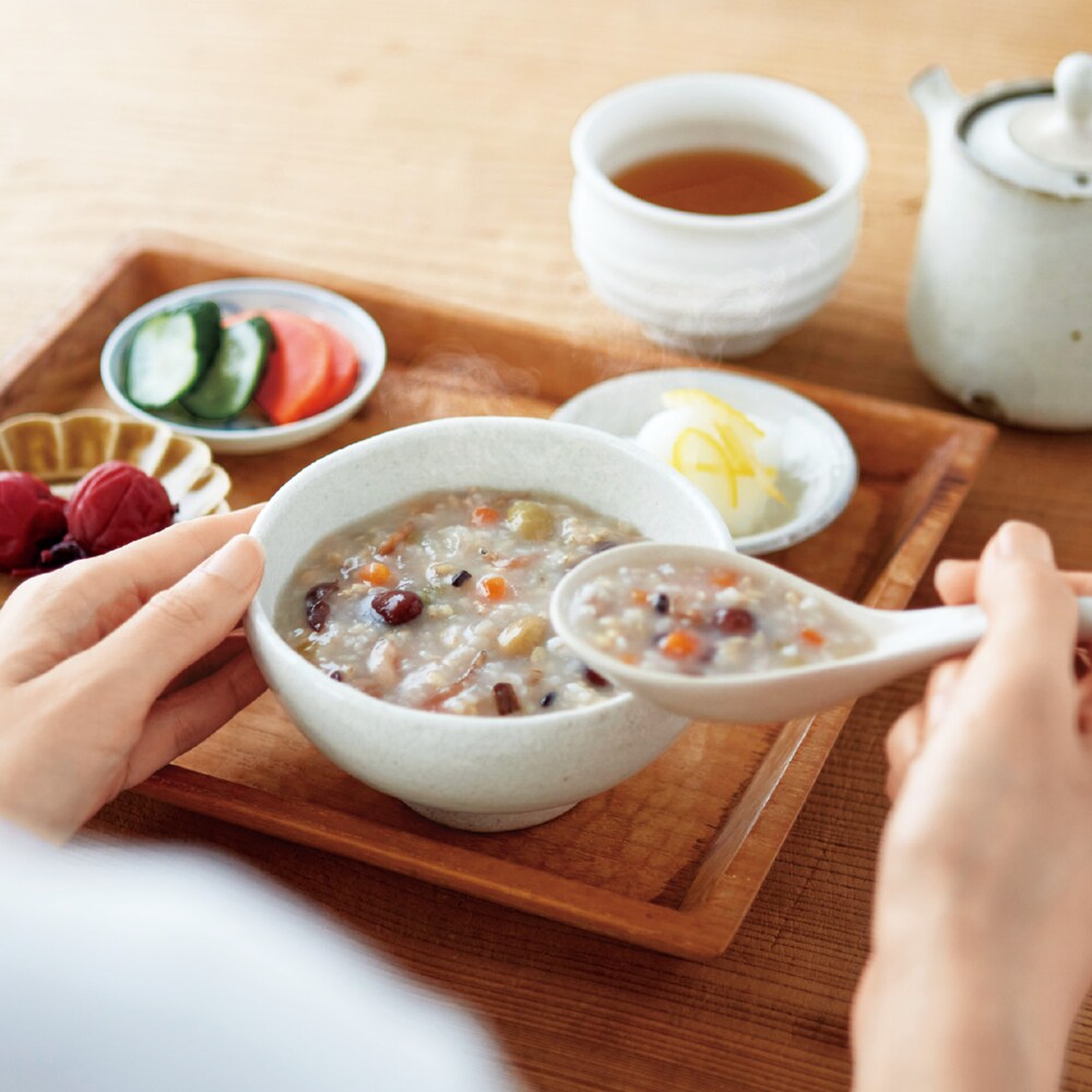 【冷えとり日和365】【春冷え対策に】 国産野菜と国産雑穀の21品目がゆ