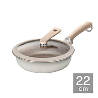 22ｃｍフライパン（ガラス蓋付き）