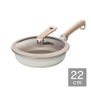 22ｃｍフライパン（ガラス蓋付き）