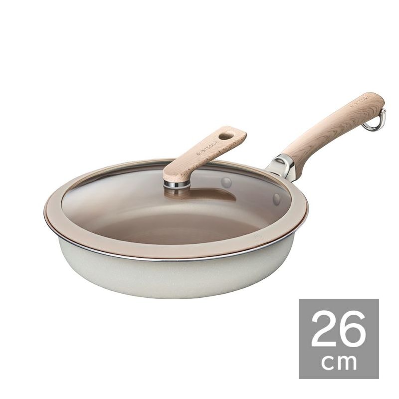 26ｃｍフライパン（ガラス蓋付き）