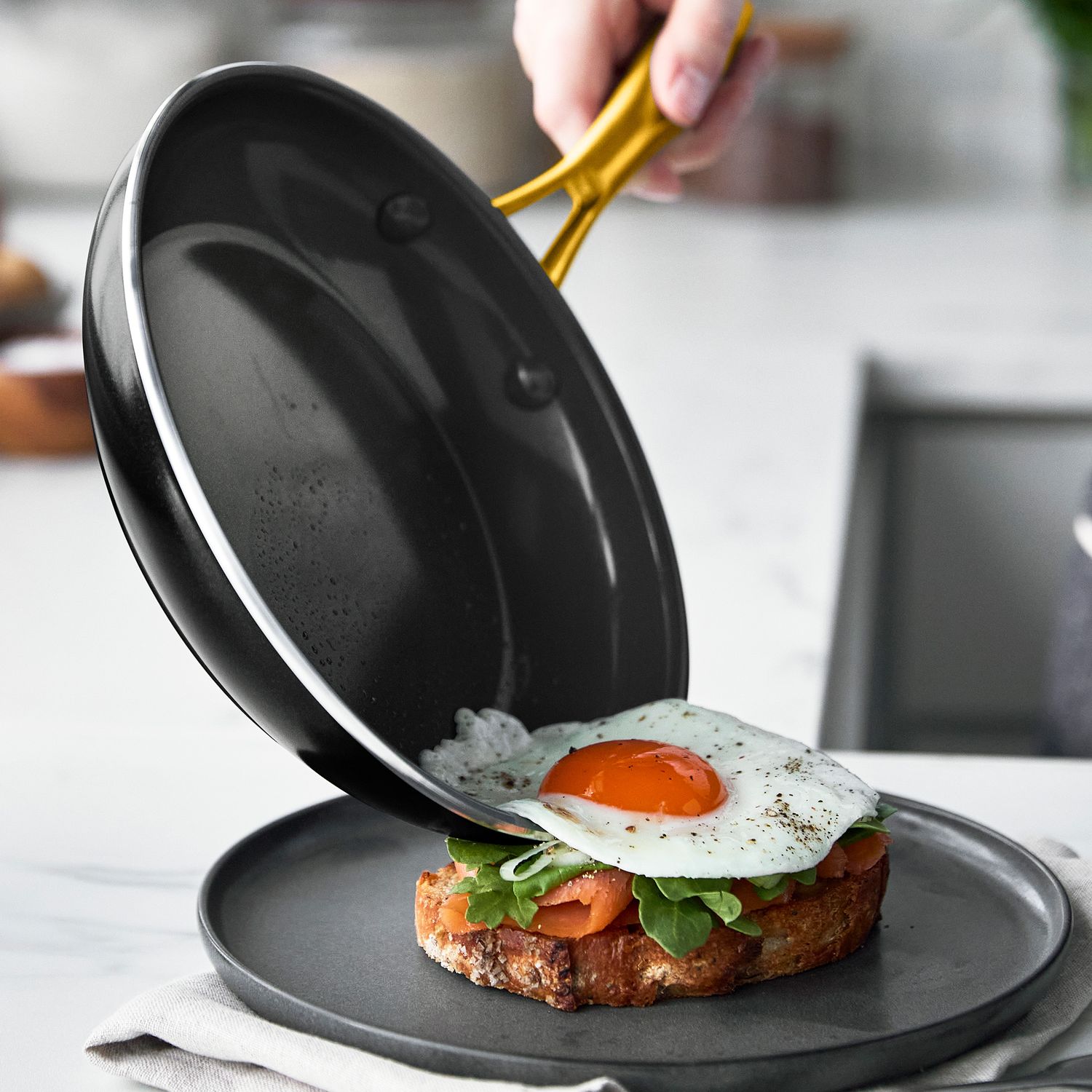 【グリーンパン/GREENPAN】セラミックコーティングのフライパン「ストゥディオ」 【IH/ガス火対応】 【グリーンパン/GREENPAN】セラミックコーティングのフライパン「ストゥディオ」 【IH/ガス火対応】