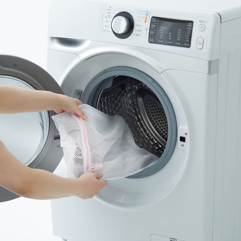 ニットなのに洗濯乾燥機に対応