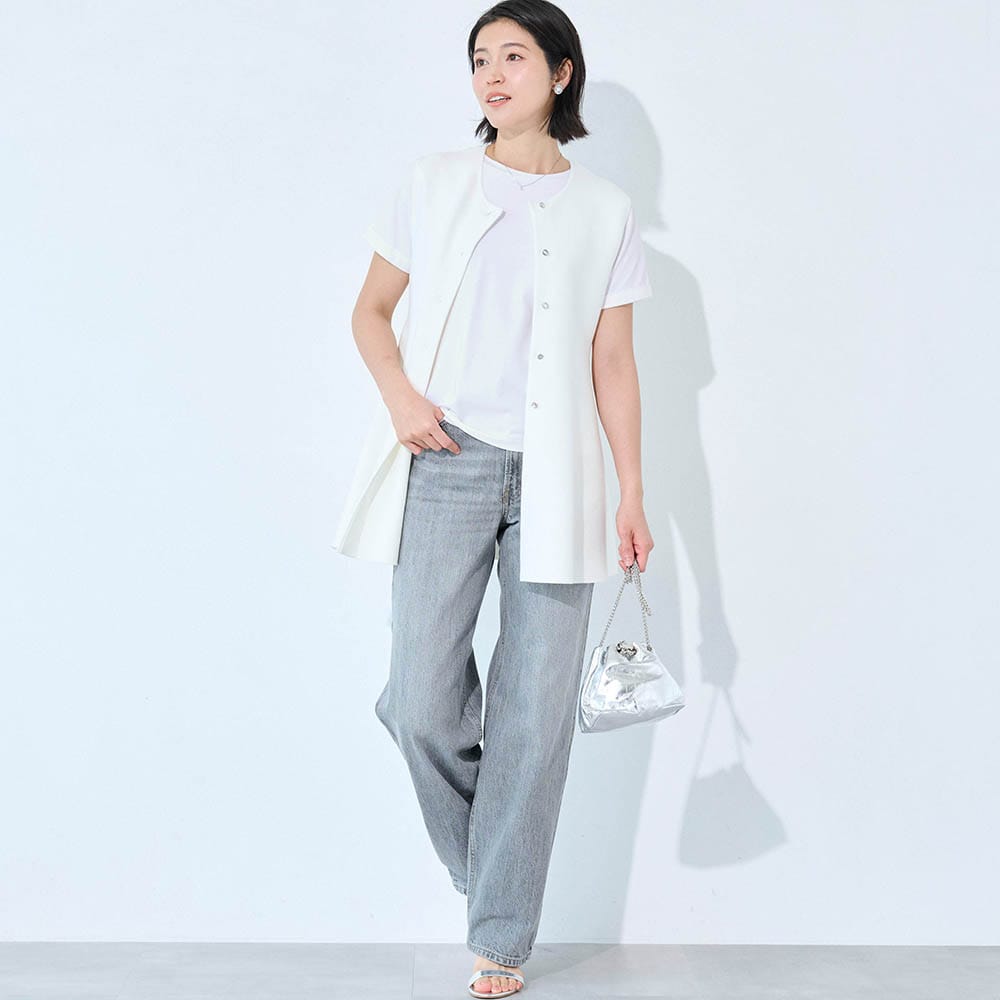 大人女性のために仕立てた理想の白Tシャツ［日本製］(スタイルノート