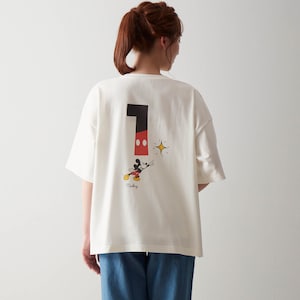【ディズニー/Disney】ユニセックスナンバーTシャツ(選べるキャラクター)