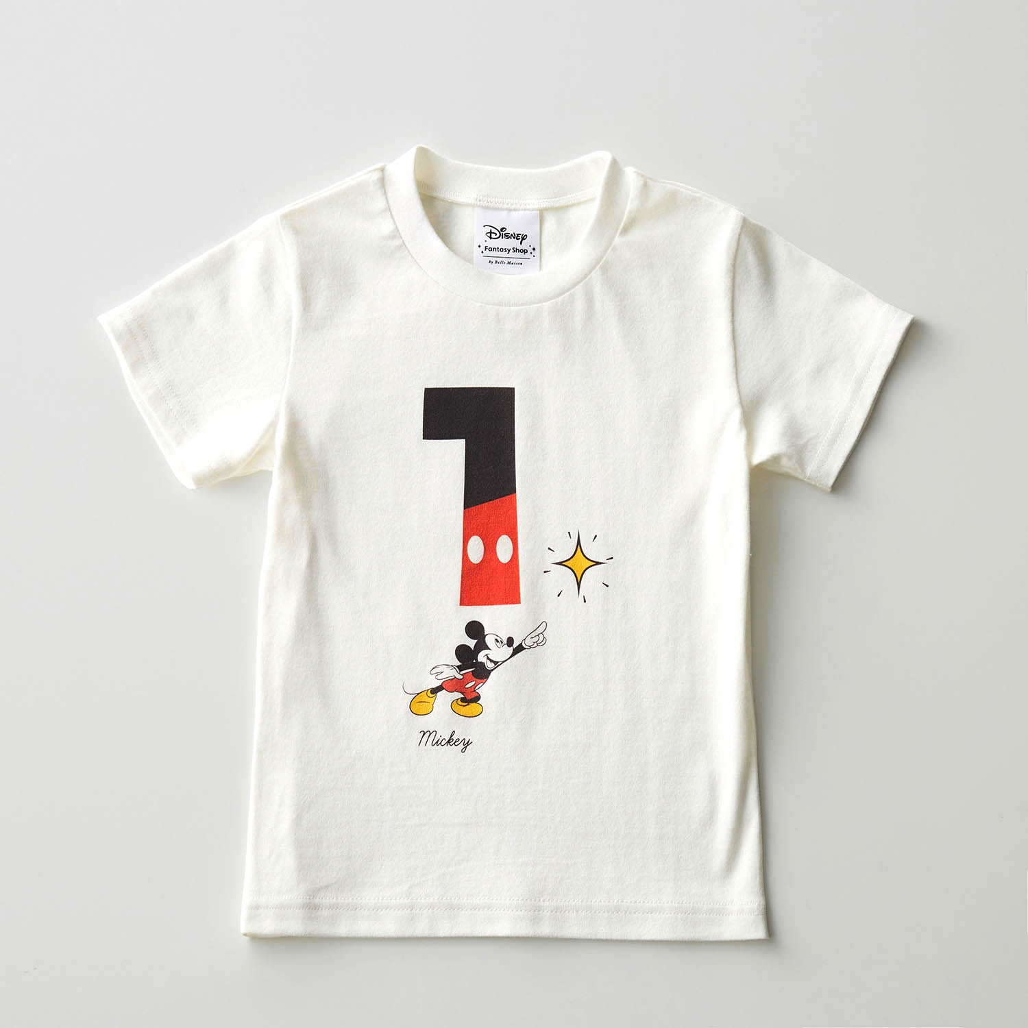 キッズナンバーTシャツ（選べるキャラクター）(ディズニー/Disney