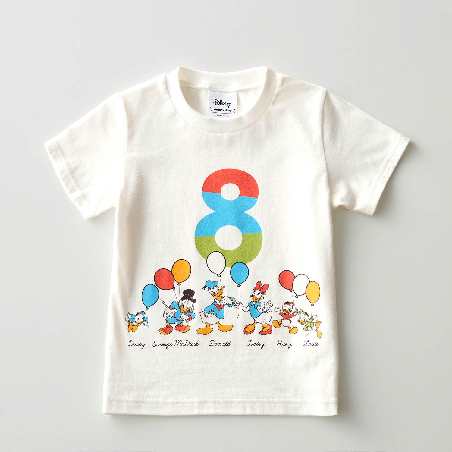 キッズナンバーTシャツ（選べるキャラクター）(ディズニー/Disney ...