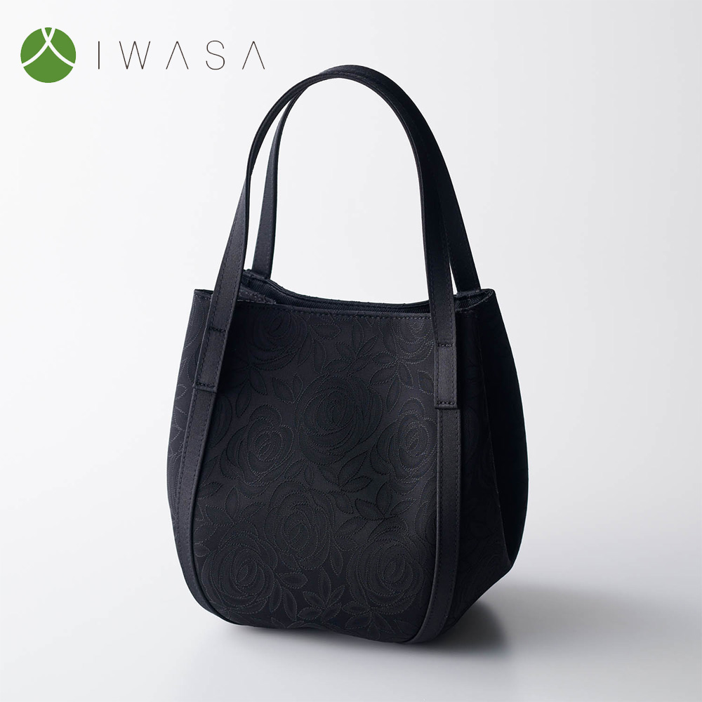 【岩佐】ジャカード織のフォーマルバッグ[日本製]