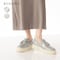 【6月5日まで返品送料無料！】 ※ 美脚本革メッシュベルトスリッポン