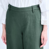 ウエスト前面はフラットでINも美しい