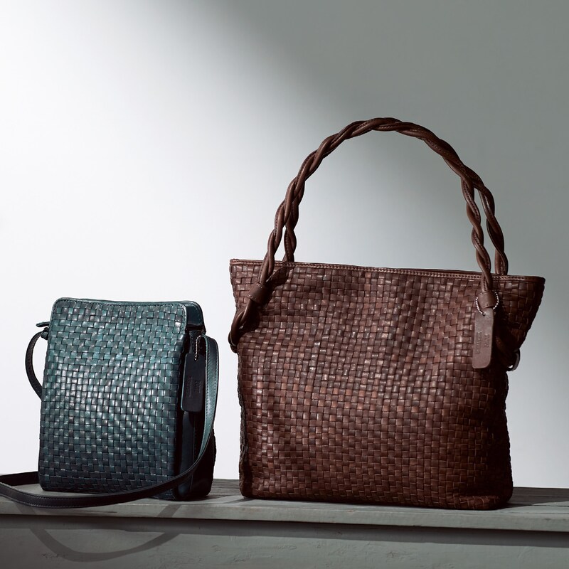 なめらかな風合いがおすすめ】 馬革メッシュバッグ｜通販のベルメゾン  