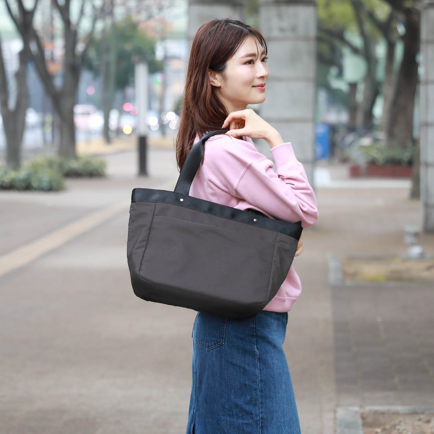 【ポルカポルカ/polkapolka】軽量トートバッグ[A4対応]