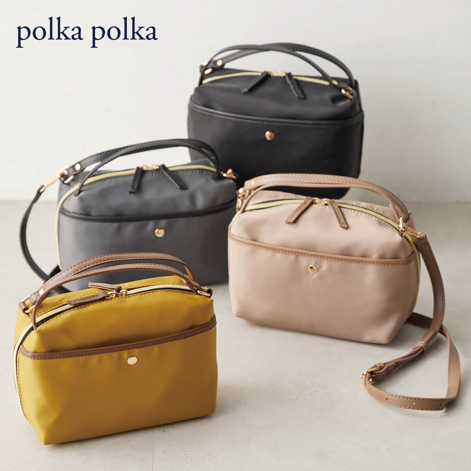 ハンディショルダーバッグ(ポルカポルカ/polkapolka)｜通販の