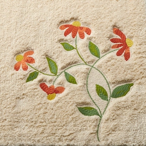 刺繍アップ/ベージュ
