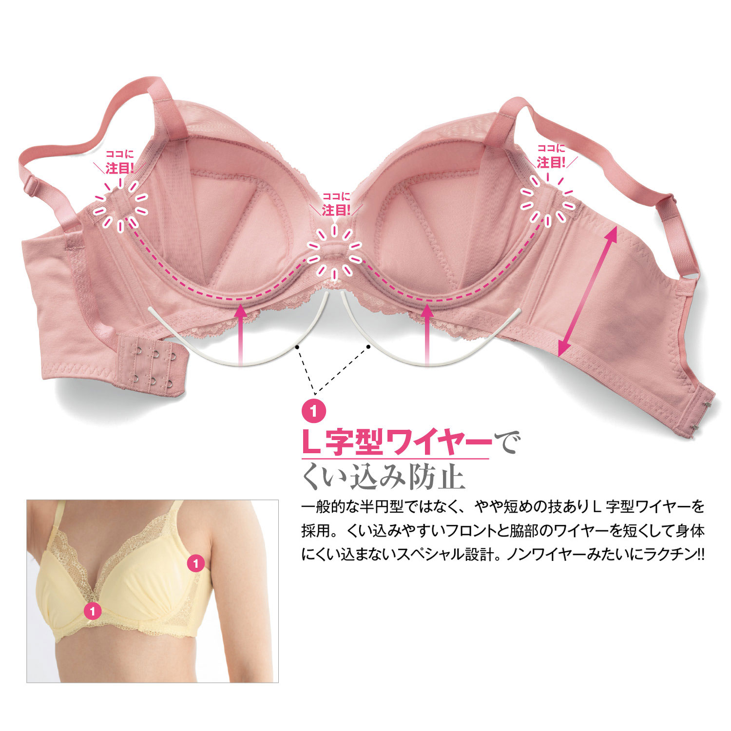 定期お届け】[D75／L] ラクな着け心地で美シルエット ホールド