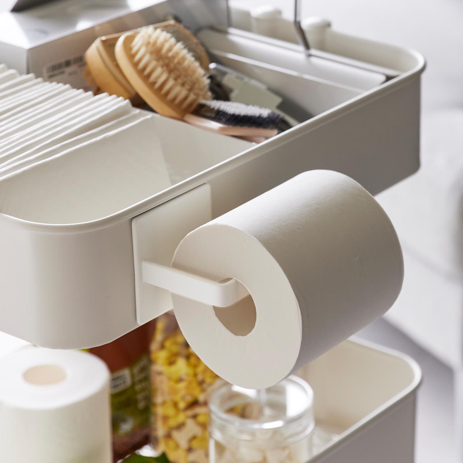 【タワー/tower】マグネットトイレットペーパーホルダー