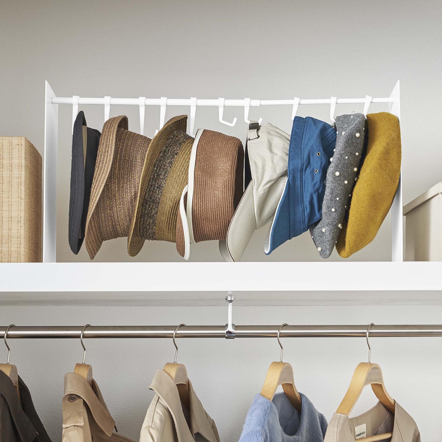 【タワー/tower】帽子収納スタンド 【タワー/tower】帽子収納スタンド