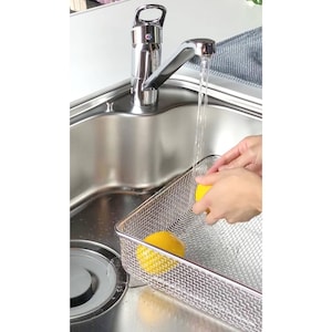 野菜などの水切りザルとしても便利