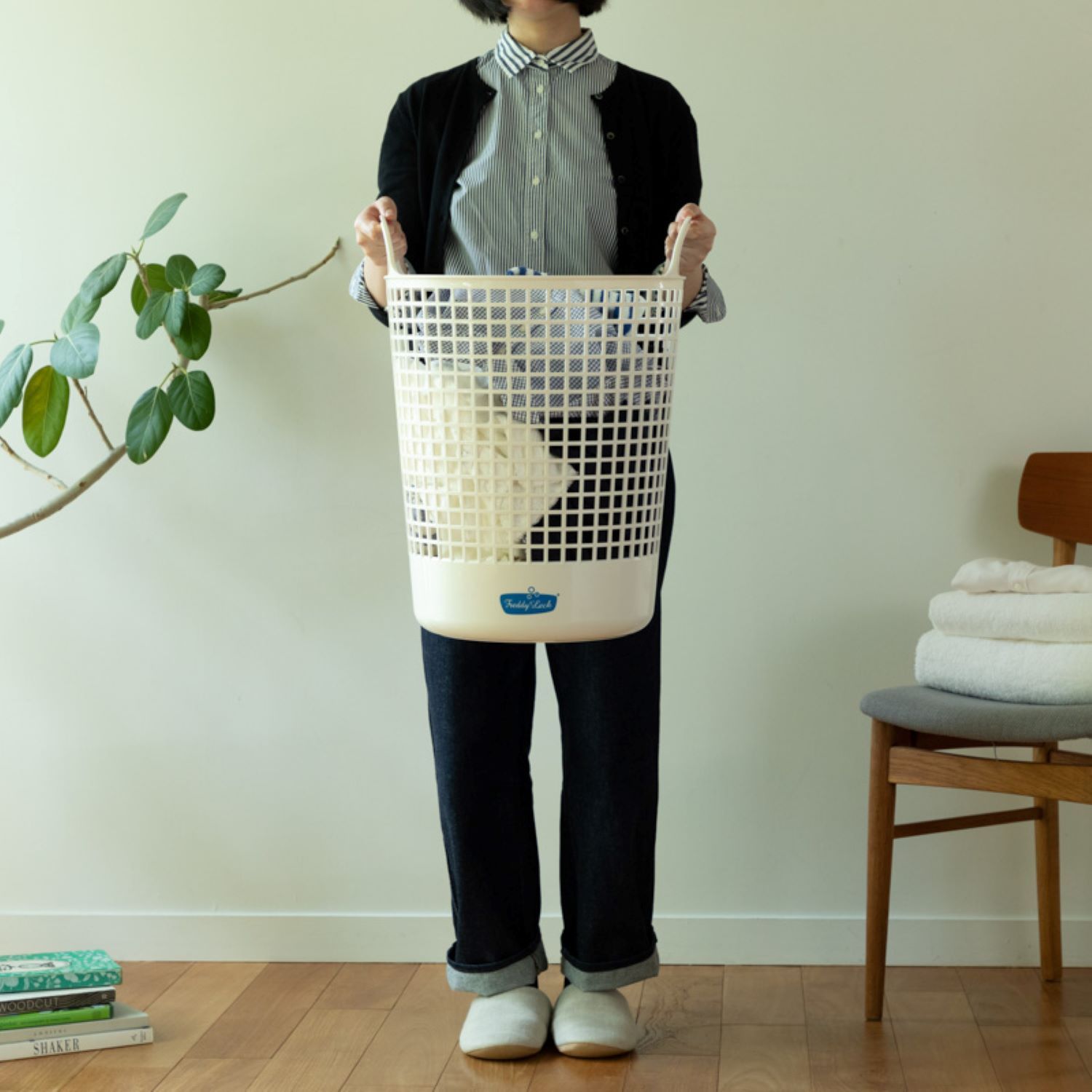 【フレディ レック/FREDDY LECK】ランドリーバスケット2個セット