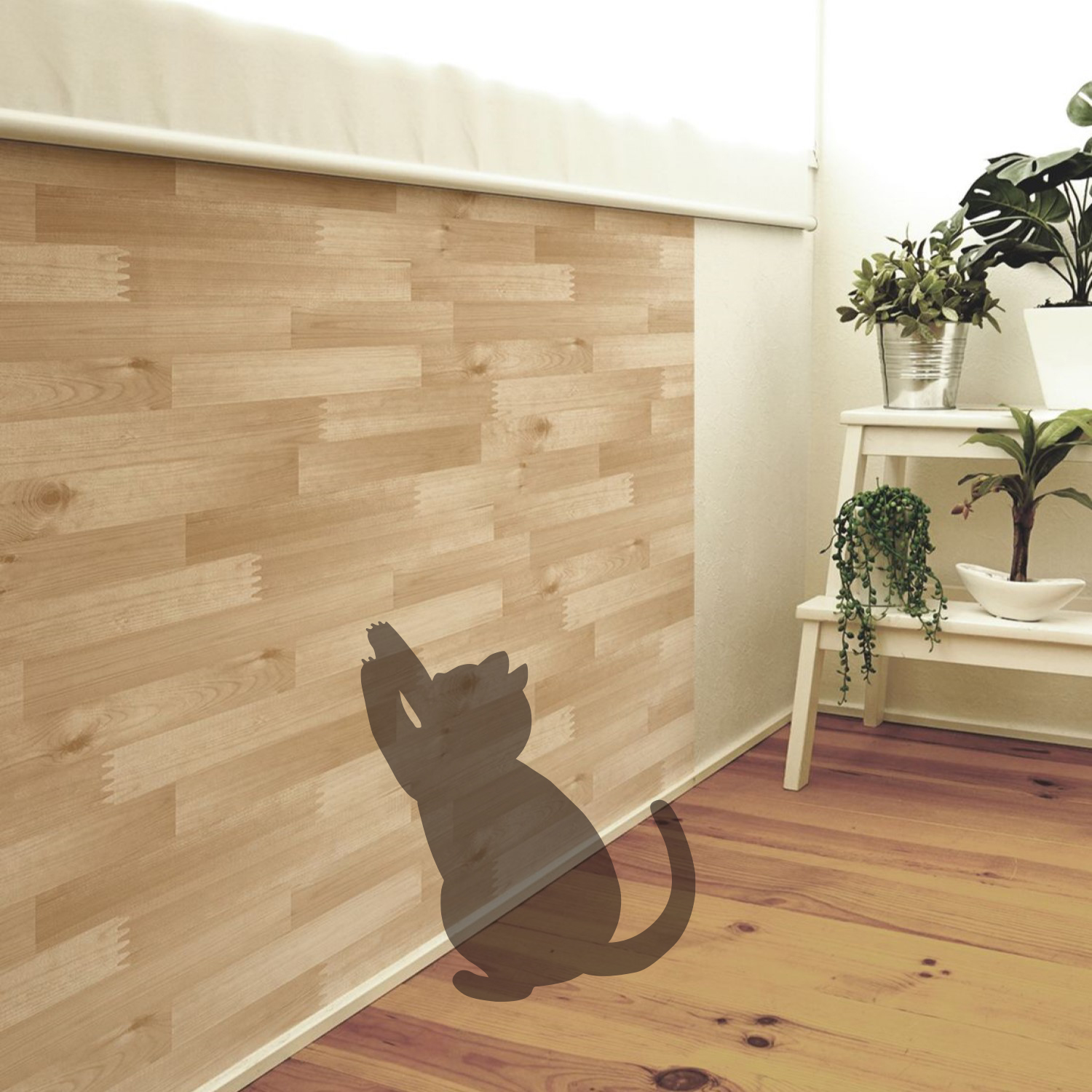 【ベルメゾン】貼ってはがせる壁保護シート【爪とぎ・キズ・汚れ 防止に】 【ベルメゾン】貼ってはがせる壁保護シート【爪とぎ・キズ・汚れ 防止に】