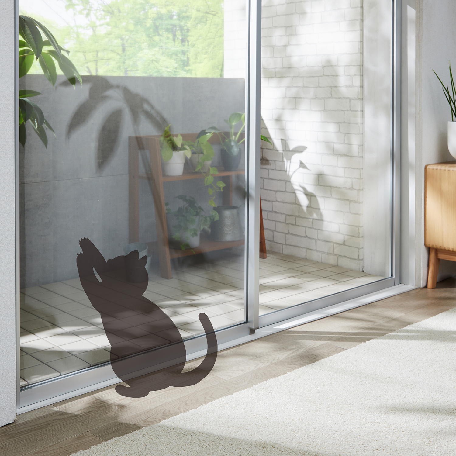 【ベルメゾン】ペットのつめから網戸を保護するメッシュシート 【細かいメッシュで小さな虫もブロック】