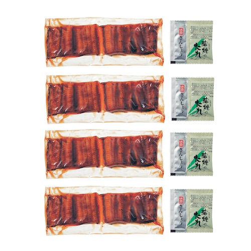 九州産うなぎ蒲焼カット（訳あり）4袋