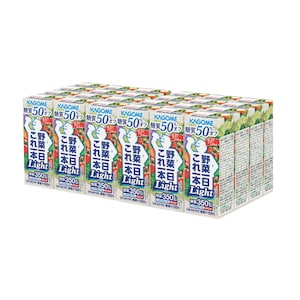 【ベルメゾン】カゴメ野菜一日これ一本 Light 200ml×24本