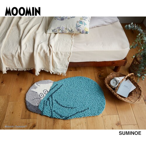 日本製 玄関にも使えるアクセントマット「ムーミン」