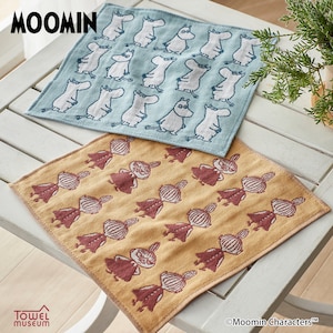 【ムーミン/MOOMIN】3重ガーゼタオルハンカチ「ムーミン」