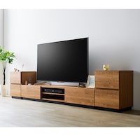 サイドキャビネット2台＋テレビ台／幅151.5cm