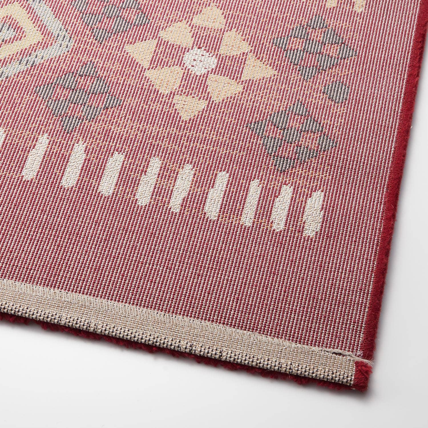 キリム調デザインのベルギー製ウィルトン織りラグ｜通販のベルメゾンネット