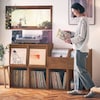 【ベルメゾン】組み合わせて使えるレコード収納ラック