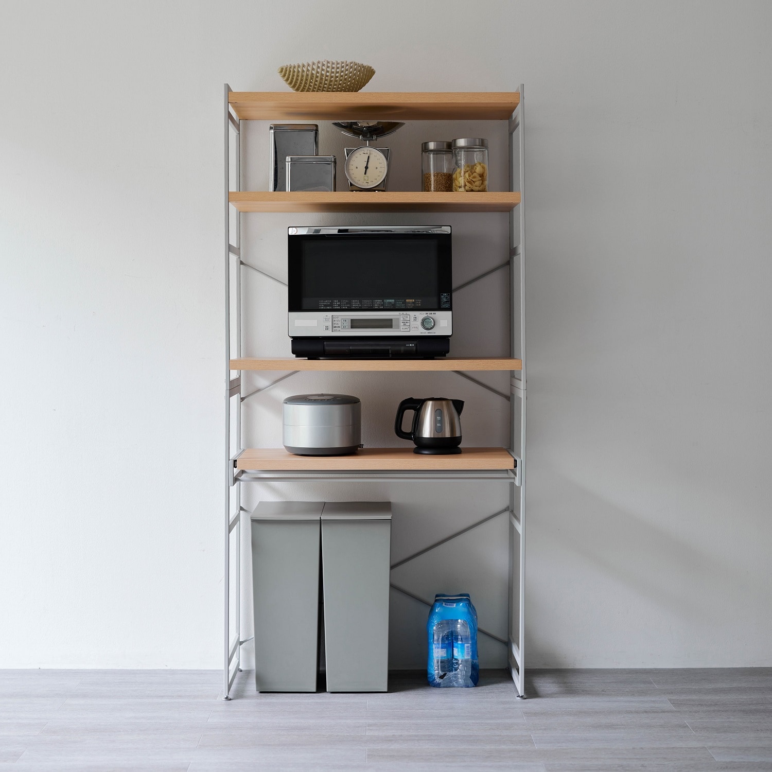 すっきりみえるにこだわったレンジラック(BELLE MAISON DAYS