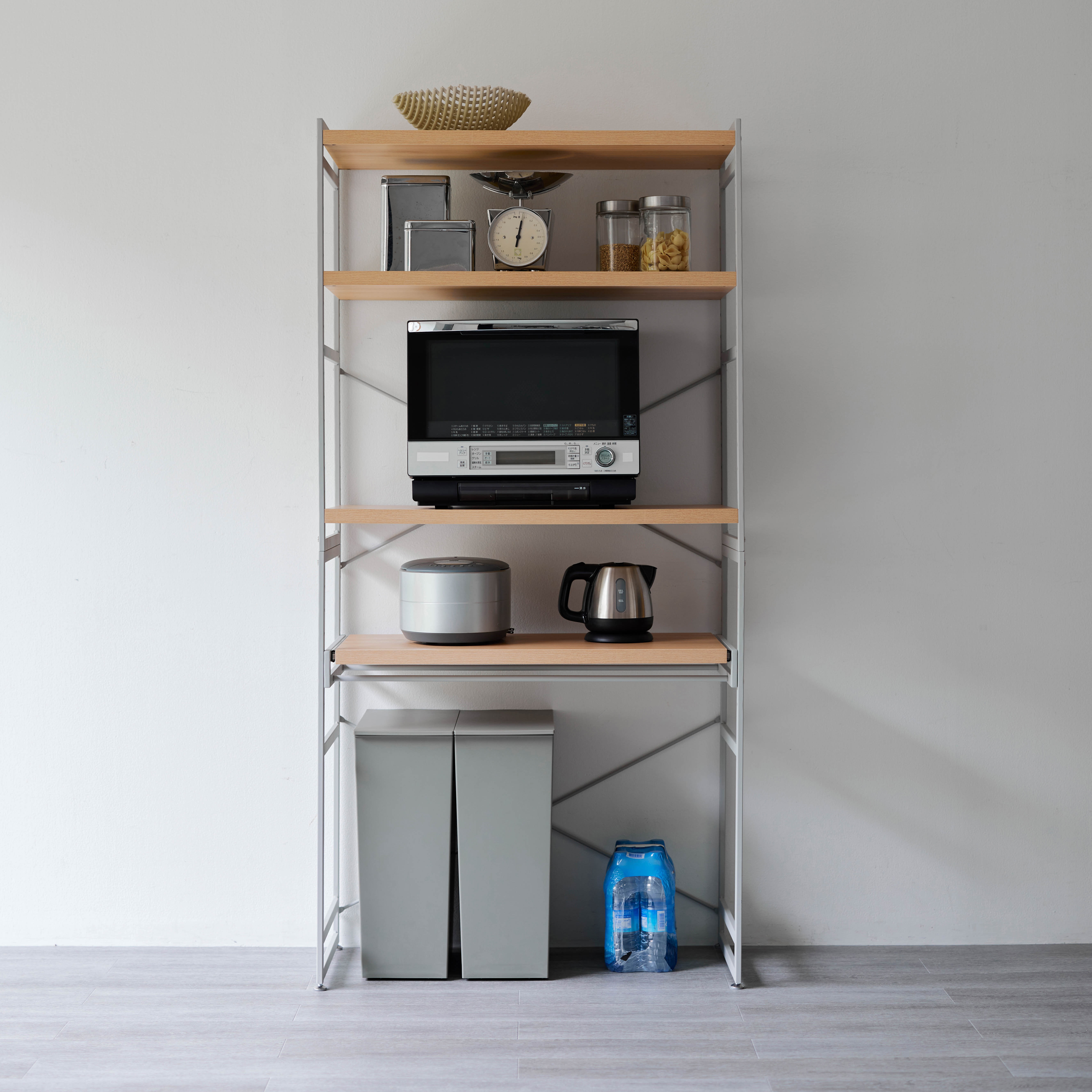 【BELLE MAISON DAYS】すっきりみえるにこだわったレンジラック 【BELLE MAISON DAYS】すっきりみえるにこだわったレンジラック