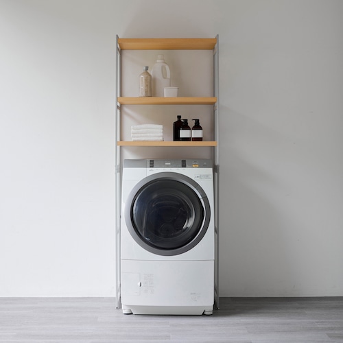 すっきりみえるにこだわったランドリーラック