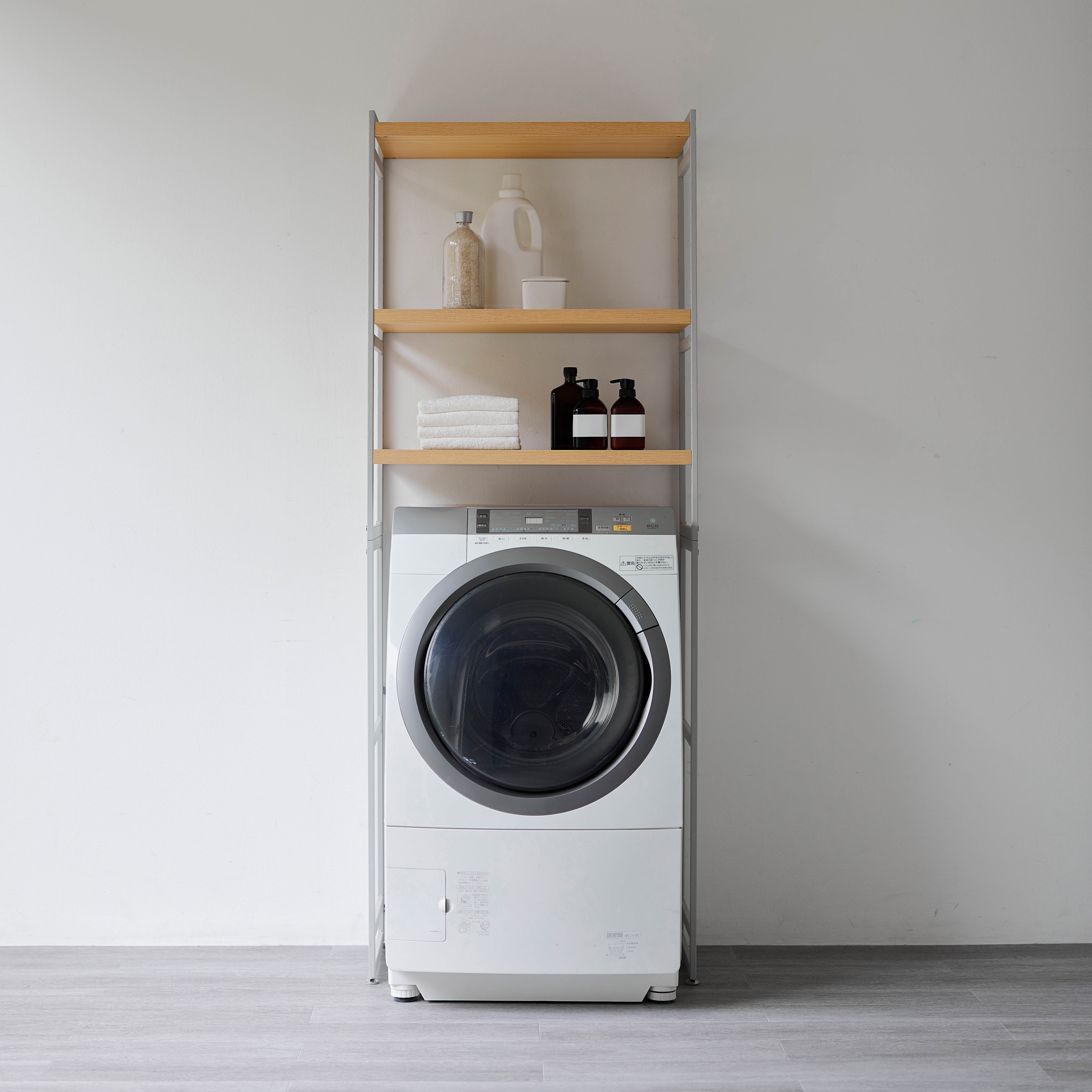 すっきりみえるにこだわったランドリーラック(BELLE MAISON DAYS)