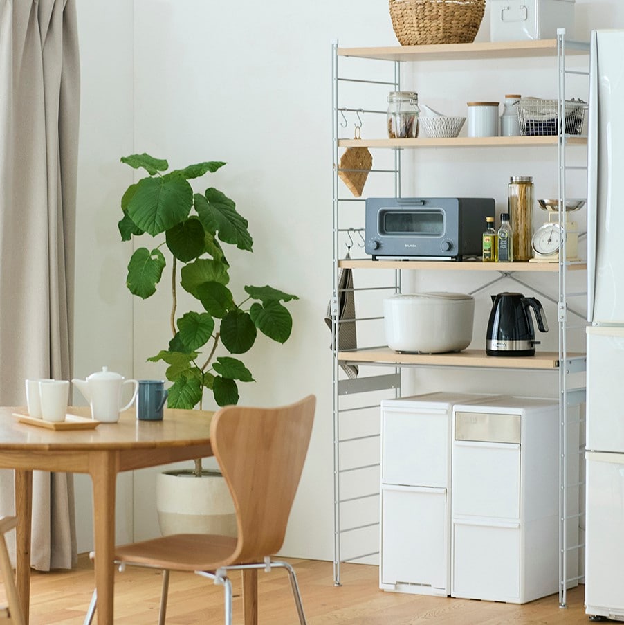 葵⭐︎【送料込】ベルメゾンしっかり仕様のダブルワイヤーレンジ台＜ロー＞ しっかり仕様のダブルワイヤーレンジ台＜ロー＞ ＜幅60.5／幅84.5cm