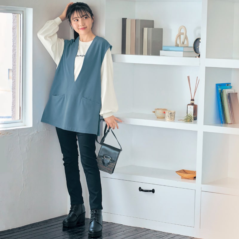 モデル身長160cm/サイズJ-M