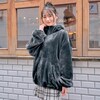 【パペル ラピス/Papel lapiz】ふわふわフリース裾ドロストジップパーカ 【子供服】