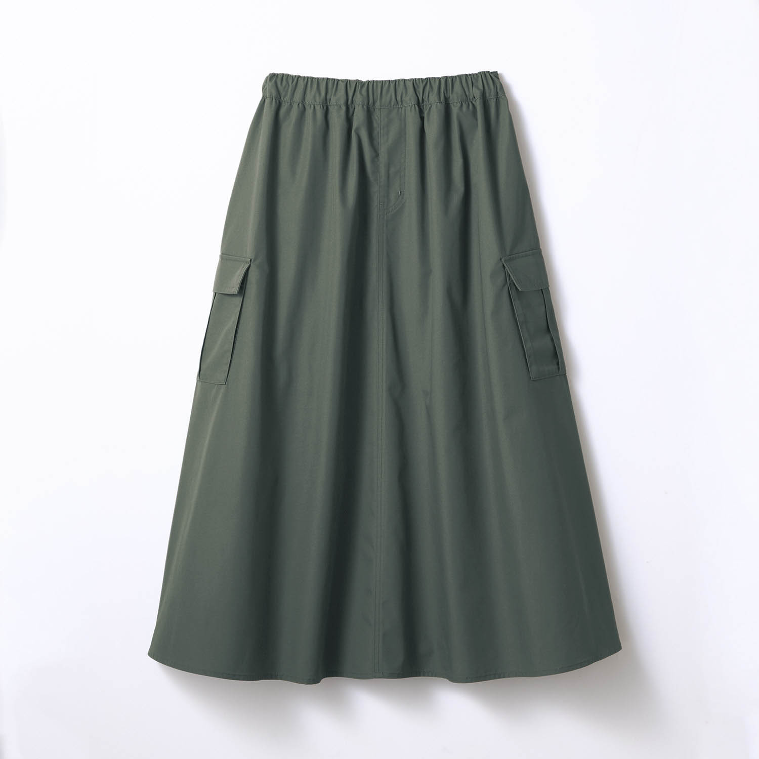 サイドポケットカーゴフレアスカート(ウエスト調節可) 【子供服】 サイドポケットカーゴフレアスカート(ウエスト調節可) 【子供服】