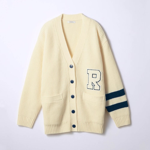 サガラワッペンルーズニットカーディガン 【子供服】